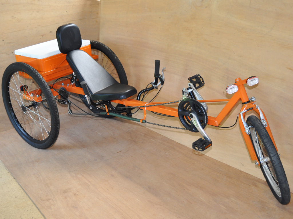 TimberWolf Recumbent Trike - build a recumbent trike